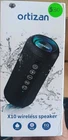 Ortizan X10 Wireless Portable Speaker Black IPX7 Rgb Eq Switch New. Price: $26.00.