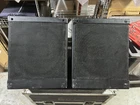 Pas SW2 Floor Monitors (pair) + Road Case Bi-amped 15 X Used. Price: $500.00.