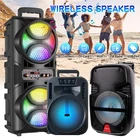 3000W Portable Bluetooth Speaker Sub Woofer Heavy Bass Sound System Party+remote New. Price: $43.61.