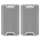 Systems LDS-ICOA15ABTW Powered 15" Full Range Speakers Bluetooth White Pair Used. Price: $1232.40.
