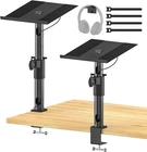Heigh & Angle Adjustable Desk Clamp Speaker Stands For Samsung Hw Q990D/Q990C/Q9 Brand. Price: $49.10.