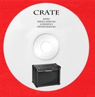 Crate Audio Repair Service Owner Manuals On 1 Dvd In Pdf Format Brand. Price: $23.30.