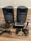Behringer Europort EPS500MP3 Powered Pa Amplifier/mixer Speakers Portable Used. Price: $399.00.