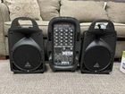 Behringer Europort PPA500BT 6-CHANNEL Portable System With Bluetooth Open. Price: $600.00.