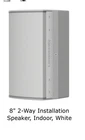Biamp Community IC6-1082/26W 8" 2-WAY Installation Speaker, Indoor, White New. Price: $199.99.