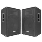 Seismic Audio Pair 15" Passive Speakers Titanium Horn FL-15P New. Price: $489.99.