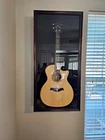Guitar Display Case Xl 21.5 Mahogany & Black Wood Gibson Martin Taylor Cabinet New. Price: $424.52.