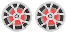 Rockville RKL80MW Marine Boat Speakers, 8" 2-WAY, 900W Per Pair, IP66 White New. Price: $107.99.
