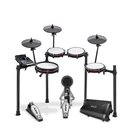 Alesis Nitro Max 8-PIECE Electronic Set W/bt/bfd Sounds/drum Amp Black New. Price: $578.99.
