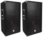 (2) Rockville RSG12 3-WAY 1000 Watt 8-OHM Passive Dj/pro Audio Speaker New. Price: $264.90.