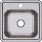 D115151 Dayton Single Bowl Drop-in Stainless Steel Bar Sink With New. Price: $202.09.