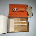 Nos Rico Reeds 1980S Alto Saxophone Strength 1.5 Open Box Of 13 New. Price: $32.99.