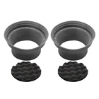 SPB65 Foldable Silicone 6.5 Car Speaker Baffle Kits With Egg Crate Foam, Pair New. Price: $21.99.