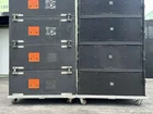 (8) Electro-voice Xsub Dual 18" 1200W Subwoofer W/cart (ths) Used. Price: $9400.00.