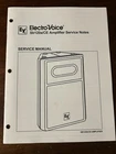 Electro-voice SB120A/CE Amplifier Service Manual Original Ev Notes Good. Price: $29.99.