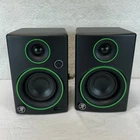 Mackie CR3 Creative Reference Multimedia Monitor Speakers Black Green 50W Pair Used. Price: $53.39.