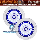 Power Acoustik MFL-65WB White 6.5" Marine Coaxial Tweeters Speakers Led Lights New. Price: $89.99.