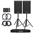 Electro-voice ZLX-15P-G2-US 15" Powered Speakers 2-PACK With Stands New. Price: $1246.40.
