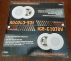 Osd 8" Commercial In-ceiling Speaker (single, White) ICE-C1070V New. Price: $24.99.