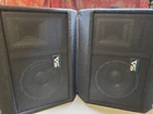 Two Seismic SA-10MX Audio Inch Floor Monitors Speakers Used. Price: $200.00.