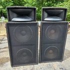 (2) Peavey 4 Pro Audio Dj Passive Dual 15" 3-WAY Speakers Vintage Used. Price: $400.00.