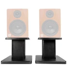 Rockville 8 Black Studio Monitor Speaker Stands For APM6C New. Price: $49.95.