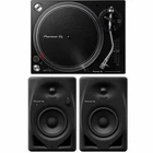 Pioneer PLX-500 Direct Drive Turntable & DM-40D-BT 4" Desktop Monitor System ... New. Price: $653.40.