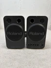 Roland MA-8 Bk Stereo Micro Monitors Speakers Pair Black Used. Price: $59.99.
