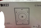 Kef CI160QL Uni-q Driver Rectangular In-wall Speaker (each) New. Price: $395.00.