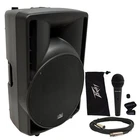 Harmony Audio HA-C15A Pro Dj 15" Powered 1000W Active Pa Speaker & Peavey Pv Mic New. Price: $239.95.