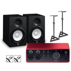 Focusrite Scarlett 4I4 Gen - Yamaha Studio Monitors/stands/cables HS7 New. Price: $1097.99.