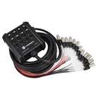 Proreck PR-8*4 Low Profile Xlr Send Snake CABLES-25FT New. Price: $79.99.