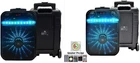 2 Mr Dj Axl 10" Bluetooth Portable Speaker Rechargeable App Control Brand. Price: $189.99.
