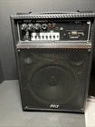 Pyle Portable Speaker Karaoke System - PWMAB250 Power Plug Tested Works Used. Price: $60.00.