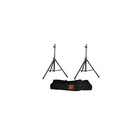 2 Mr Dj SS350B Speaker Stand With Road Carrying Bag Universal Black Heavy Duty New. Price: $79.99.