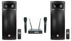 Rockville BPA225 Dual 15" Powered 1500W Bluetooth Dj Speakers+wireless Mics New. Price: $869.90.