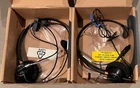 Lot Of 2 Poly Encorepro HW510V Monaural Voice Tube Headset Used. Price: $35.99.