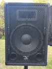 Harmony Audio HA-V15P Pro Dj Venue 15" Passive 900W Speaker & Tripod Stand Open. Price: $169.00.