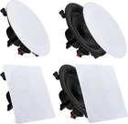 Pyle 4 Speakers 8" Bluetooth Ceiling Wall Kit Flush Mount 2-WAY 200 Watt Open. Price: $177.80.