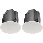 Pair- Jbl Control 440CS/T 8" Premium In-ceiling Subwoofer 70V/100V White New. Price: $791.97.
