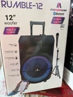 Maxpower Rumble 12 Bluetooth/radio Speaker Stand Included New. Price: $100.00.