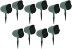 (10) Jbl GSF6-GN 6.5" Landscape Ground Stake/wall 70V Commercial Speakers+amp New. Price: $2215.00.