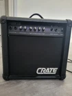 Crate Electric Guitar Amplifier. Model MXK15 Tested Working Great Condition Nice Used. Price: $55.00.