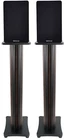 (2) Rockville Rockshelf 68D 400W Dark Wood 6.5" Bookshelf SPEAKERS+36" Stands New. Price: $229.90.
