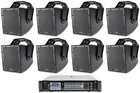 (8) Jbl AWC62-BK 6.5" Indoor/outdoor 70V Surface Mount Commercial Speakers+amp New. Price: $2728.60.