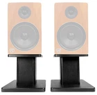 Rockville Black Studio Monitor Speaker Stands For APM8C New. Price: $49.95.