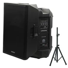 Warzone WPTS12 2200W Speaker + Adjustable Pa Stand Bundle. Price: $289.99.