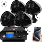 1000W Motorcycle Bluetooth 4 Speakers Stereo Audio System Atv Utv Can-am Polaris New. Price: $164.80.