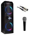 Gemini Sound GHK-2800-4800W Party Speaker W/ Microphone Xlr To Trs Cable Bundle New. Price: $319.99.