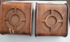 Vintage 1950S Schoolroom Quam Speaker Wood Cabinet Lattice Grille Lot Set Of 2 Used. Price: $99.99.